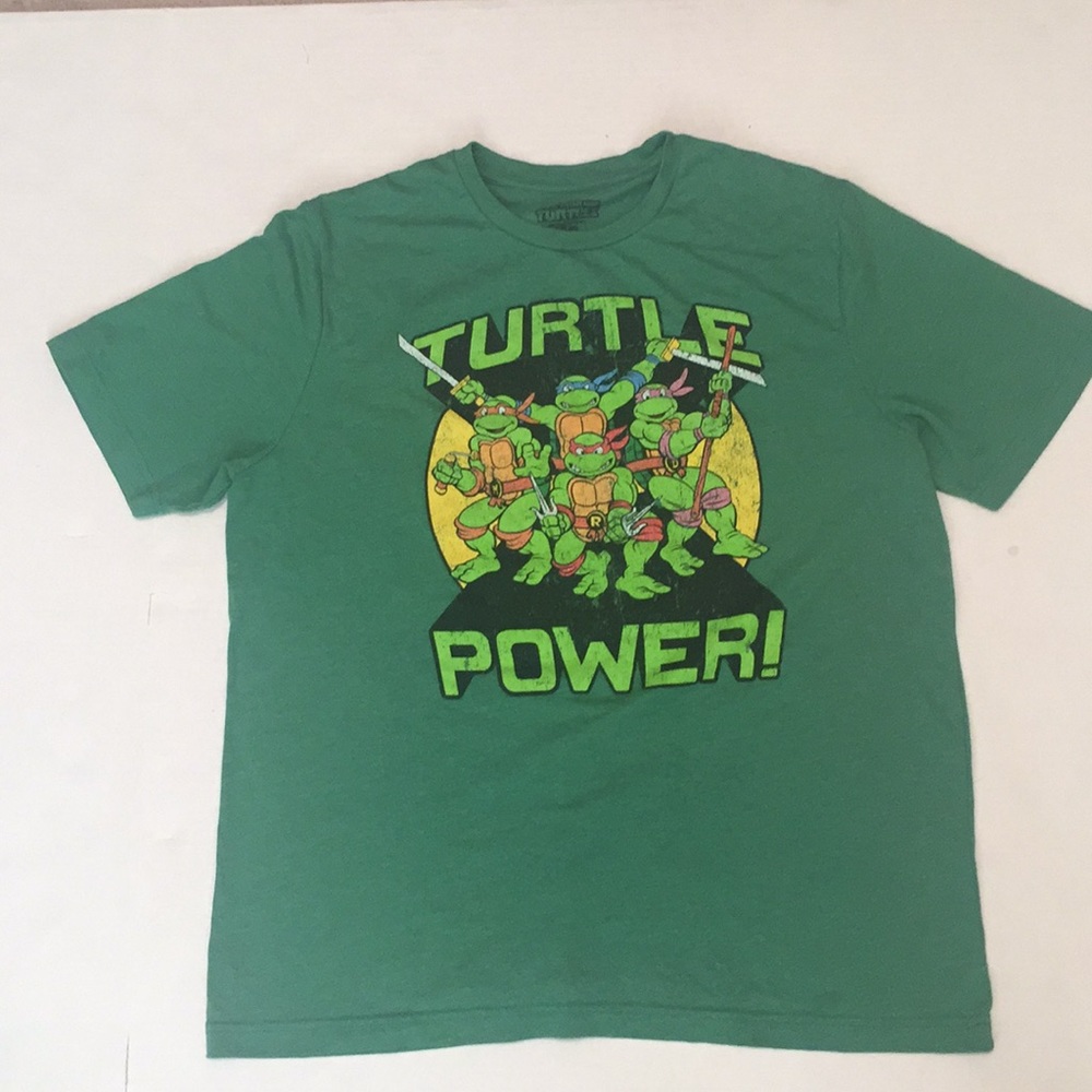 Teenage mutant ninja turtles “ turtle power” shirt